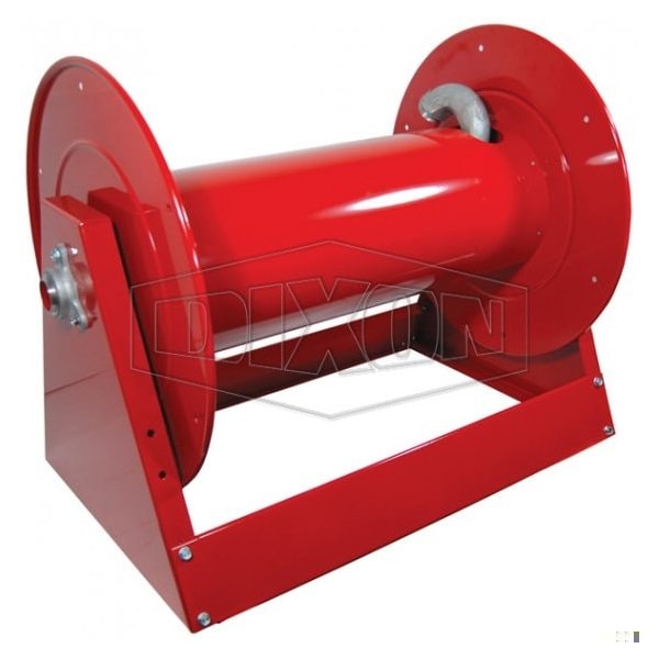 Dixon Continuous Flow Reel, 150 ft of 3/4 in Hose, 125 ft of 1 in Hose, 26 in H, Steel, Domestic CFR47-1-100 - main